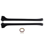 Black Side Skirt Extension Panel for Mitsubishi Lancer (2008–2017) ABS