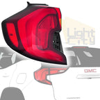 Outer Driver Tail Light LH for GMC Terrain (2018–2021)