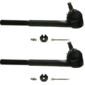 Set of 2 Inner Steering Tie Rod Ends for Chevy Camaro Pontiac Firebird (1970–1981)