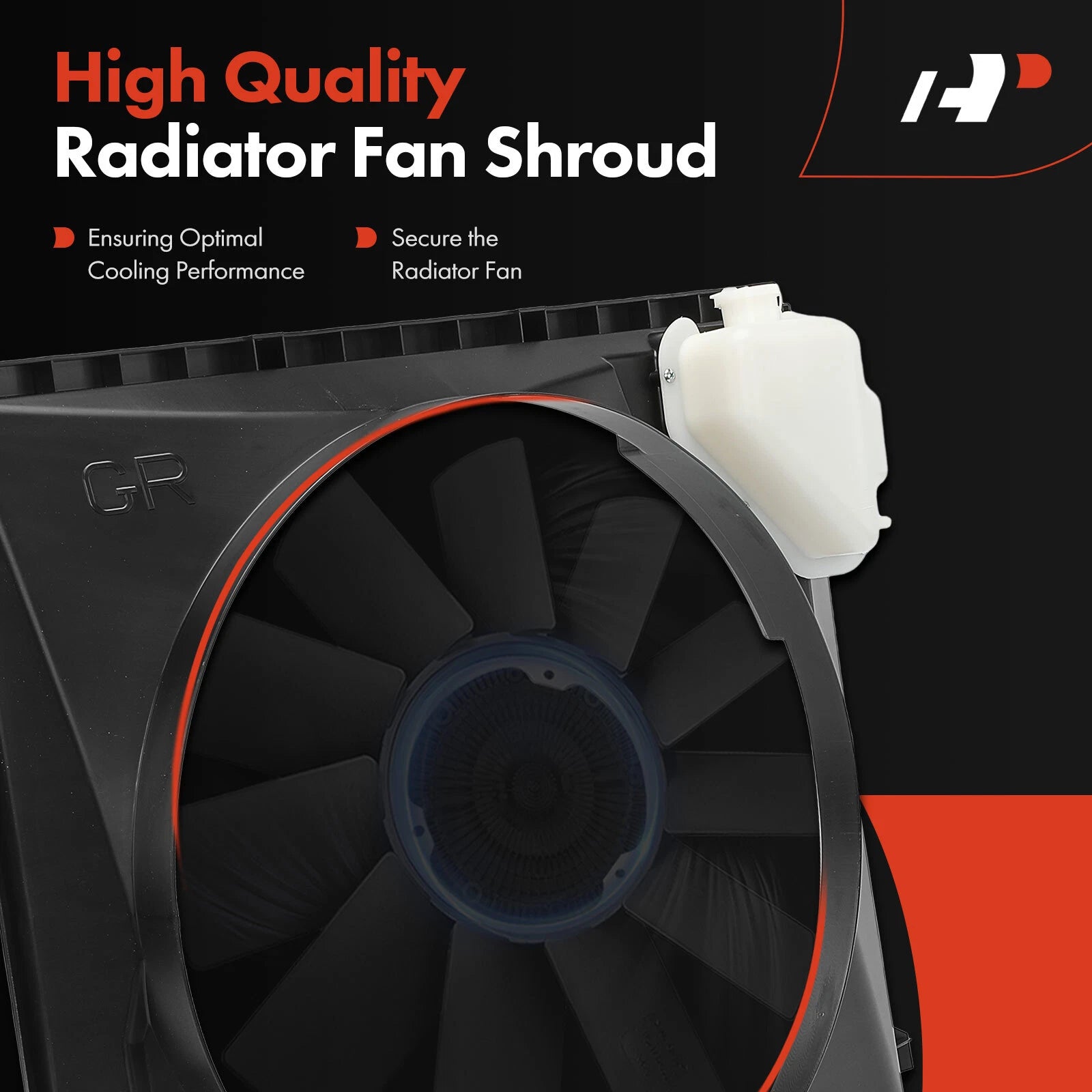 Engine Coolant Reservoir & Shroud Assy Front for Toyota Tacoma (2005–2015)
