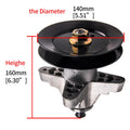 Deck Spindle for MTD Cub Cadet 50" RZT (2005–2021) 918-04126B 918-014126 618-04126