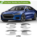 Set of 4 Chrome Door Handle Cup Protectors for BMW X3 (2022–2023)