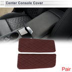 Center Console Cover with Storage Bag for BMW 7 Series (2016–2022) Red