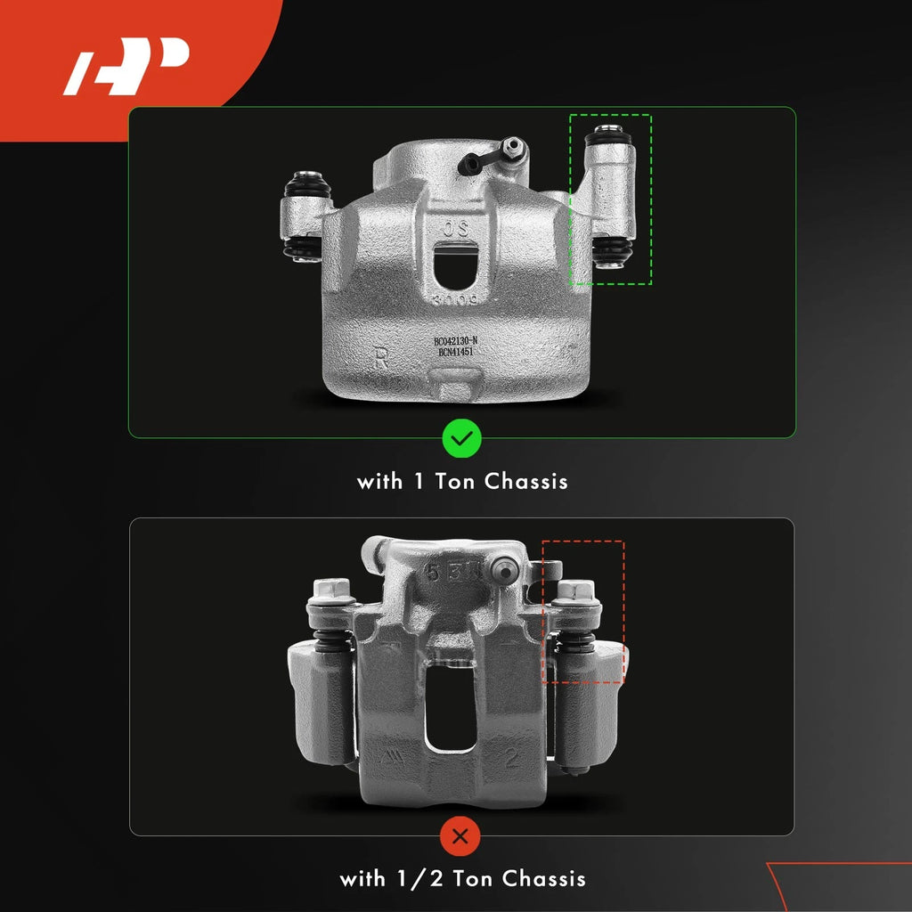 Front Passenger Disc Brake Caliper for Toyota Pickup RWD 1 Ton
