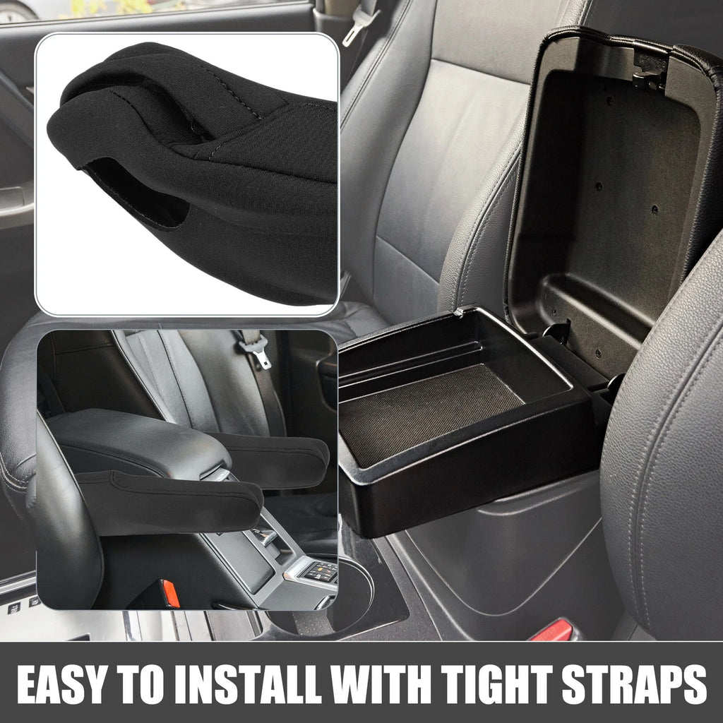 1 Pair Armrest Covers for Honda Odyssey (2000–2011) Black