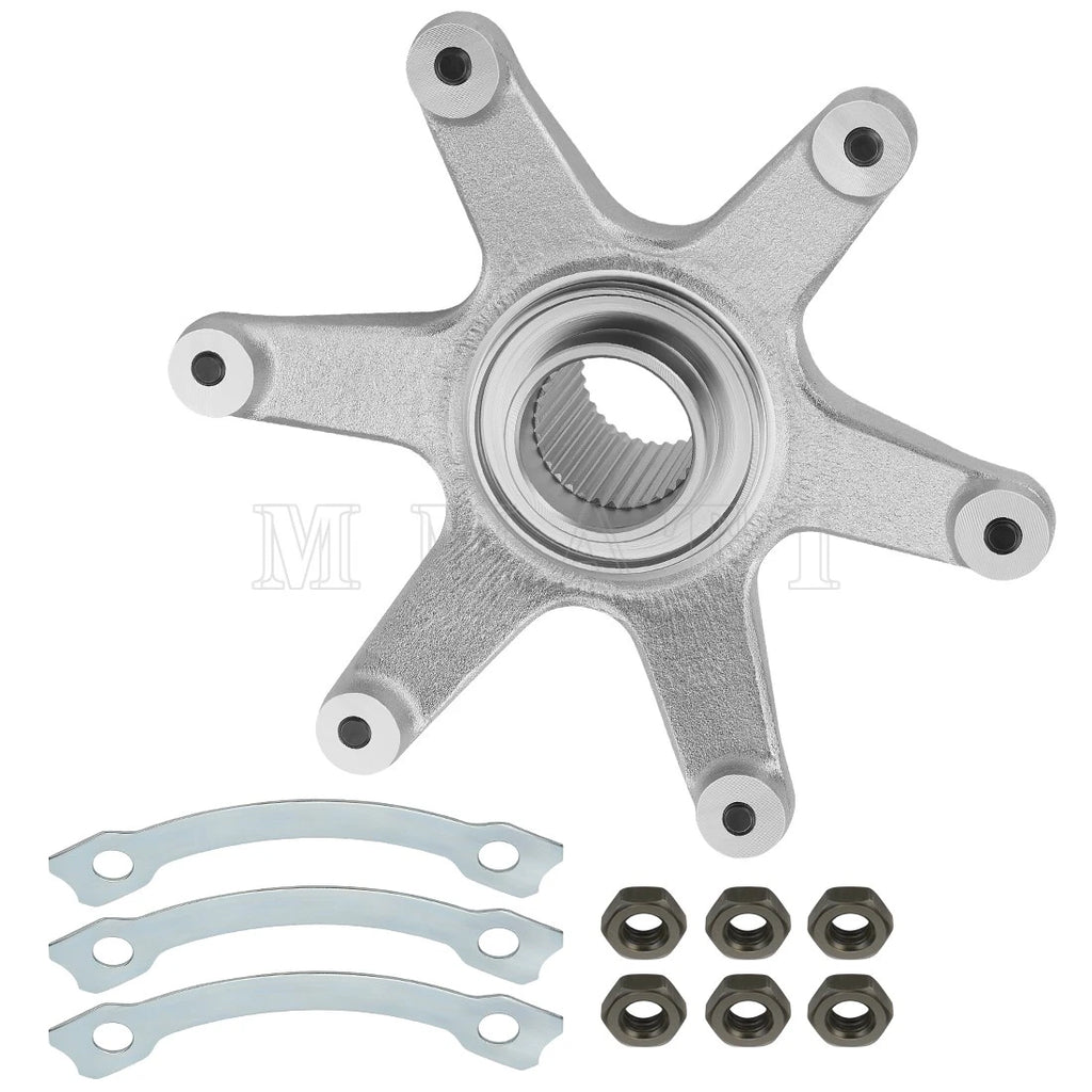 Rear Axle Sprocket Hub Collar & Bolts for Yamaha Banshee 350 (1989–2006)