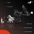 Hood Latch Lock for Honda CR-V (2012-2016)