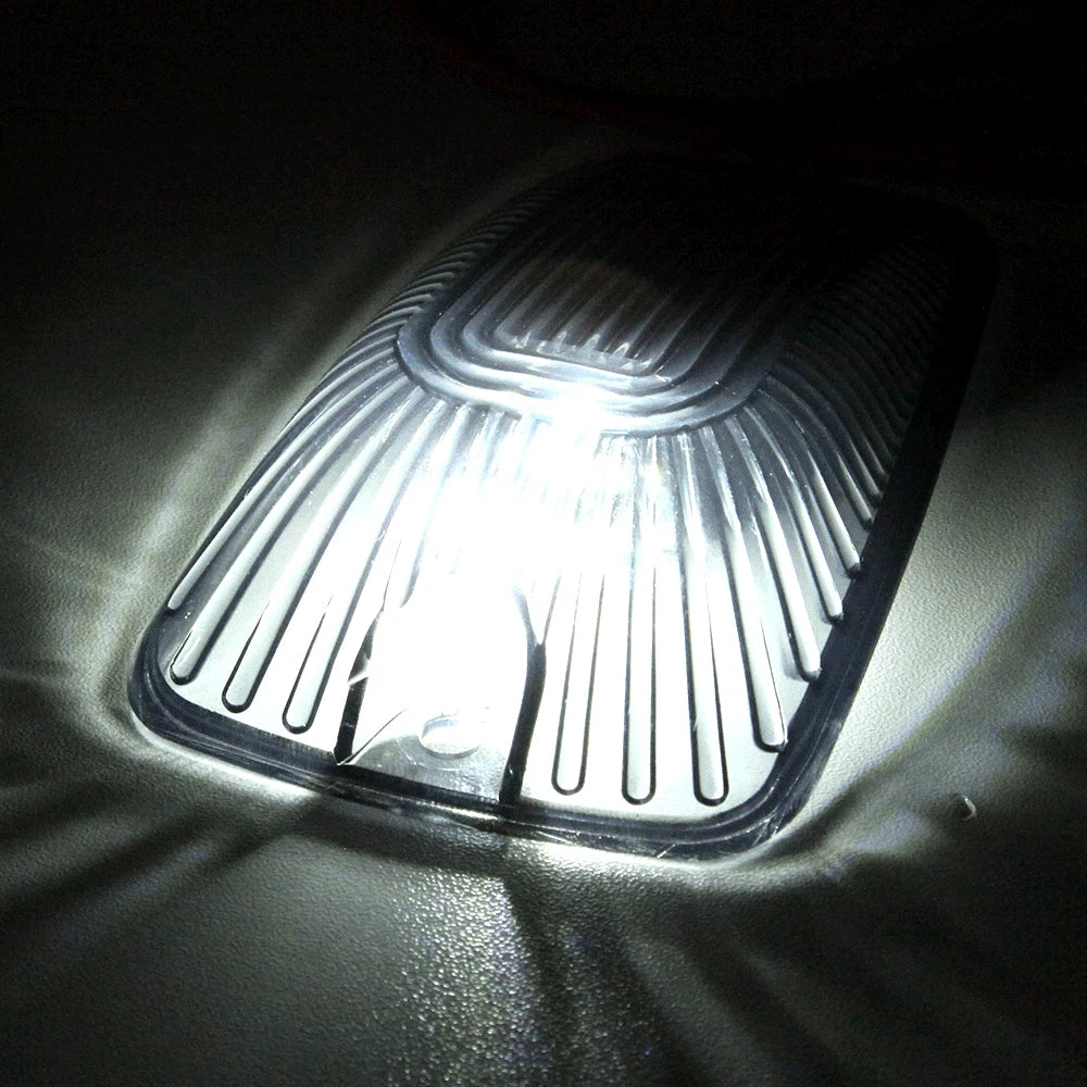5x Smoke Roof Clearance Light Cab Marker Cover T10 Bulb for Chevrolet C/K