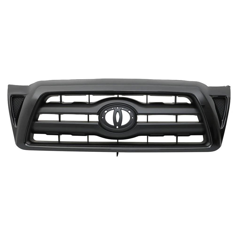 Front Grille Bumper Upper for Toyota Tacoma (2005â2011) Gloss Black Mesh