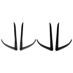 Front Fog Light Lamp Eyebrow Cover Trim for Tesla Model X (2015–2020)