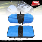 Front Seat Cover for EZGO TXT Golf Cart (1994–2013) Blue