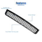 Front Bumper Grille for Audi A4 B6 Sedan (2002–2005) No. 8E0807647 Black Plastic