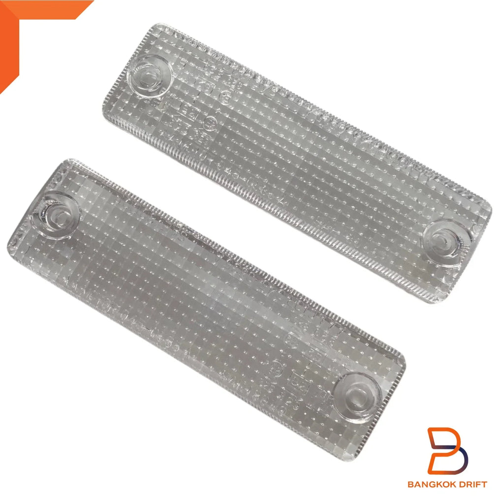 Clear Lens Corner Bumper Turn Signal Light Set for Mazda B-Series (85-98)