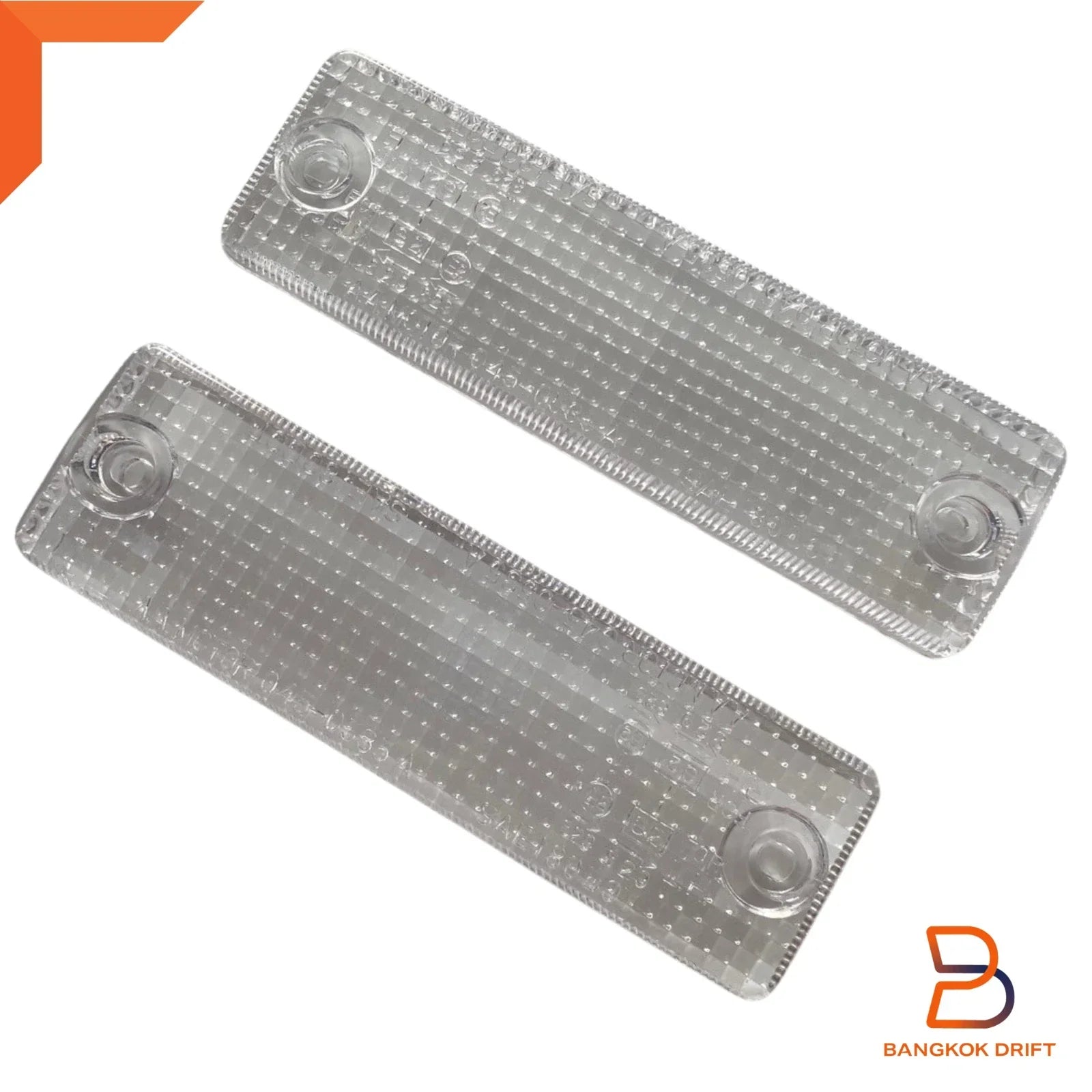 Clear Lens Corner Bumper Turn Signal Light Set for Mazda B-Series (85-98)