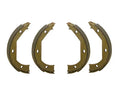 Set of 2 Hella 355050381 Rear Parking Brake Shoes for BMW 540i, 328i, 330Ci, 330i, M3 (1996–2003)