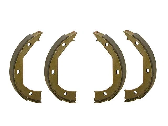 Set of 2 Hella 355050381 Rear Parking Brake Shoes for BMW 540i, 328i, 330Ci, 330i, M3 (1996–2003)
