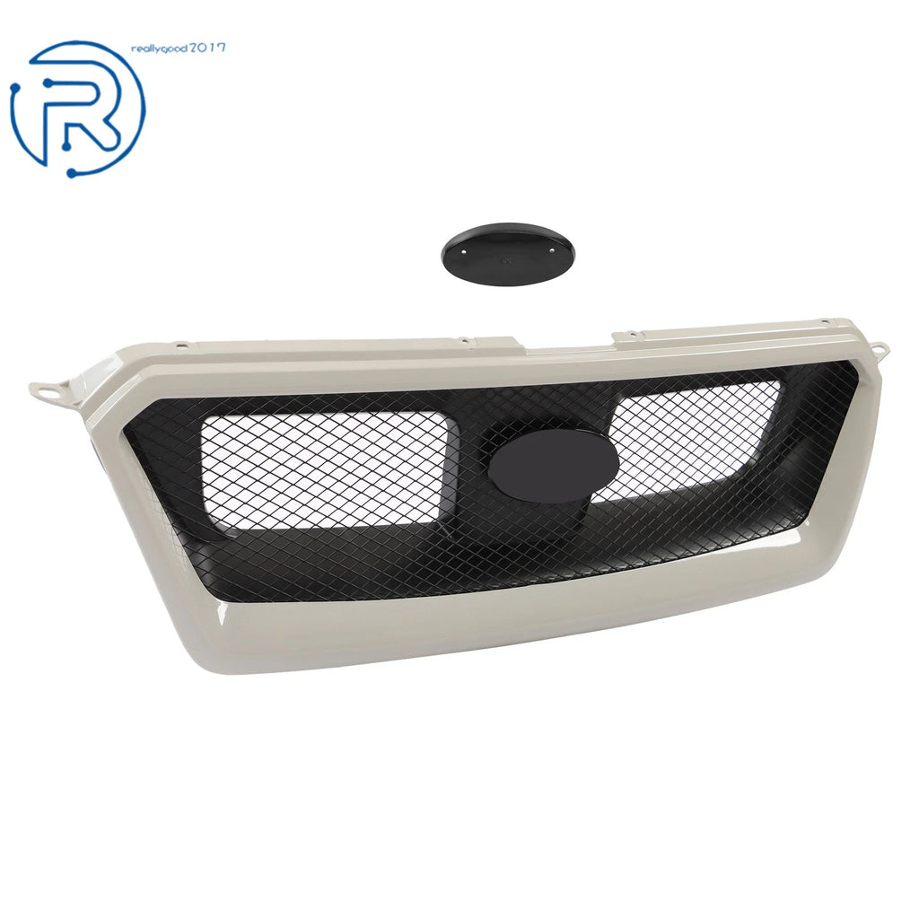 Front Grille Panel for Subaru Impreza (2012-2014) White Accent Finish