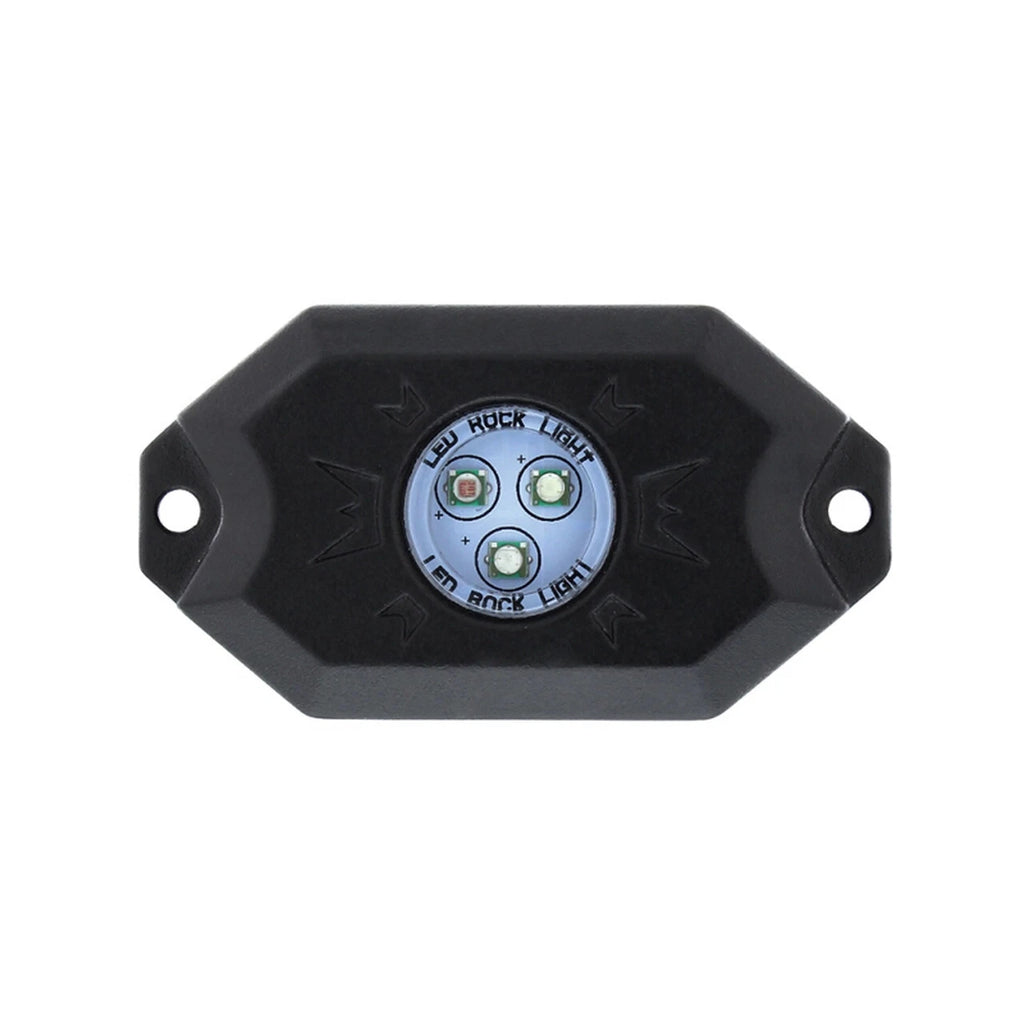 Bluetooth RGB App-Control LED Rock Light Kit 500 Lumen for Universal Use