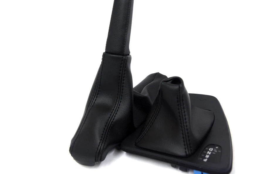 Leather Automatic & E Brake Boot for BMW E90 (2005–2013) Black