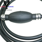 Set of 4 Fuel Line Hose Bulb Connector Kit for Yamaha Outboard (24-200 HP)