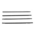 Set of 4 Weatherstrip Outer Window Seal for Mazda 3 BK Sedan (2003–2009)