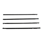 Set of 4 Weatherstrip Outer Window Seal for Mazda 3 BK Sedan (2003–2009)