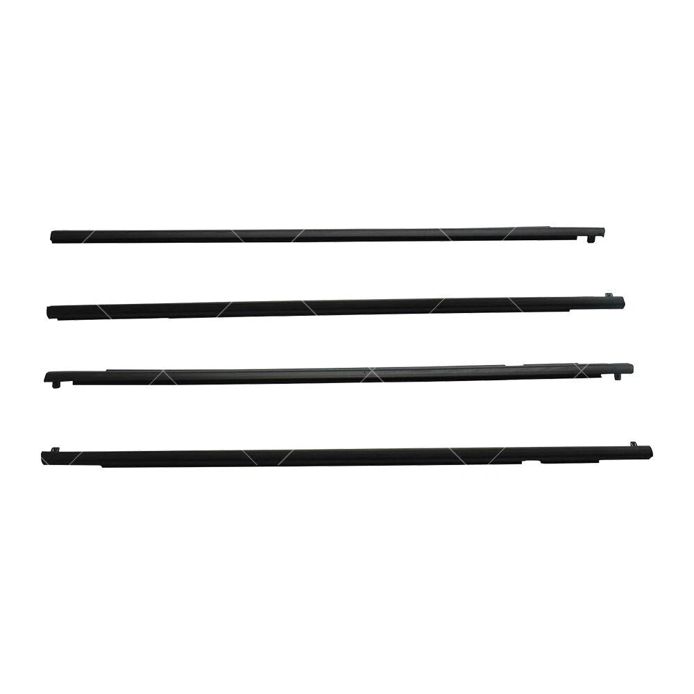 Set of 4 Weatherstrip Outer Window Seal for Mazda 3 BK Sedan (2003–2009)