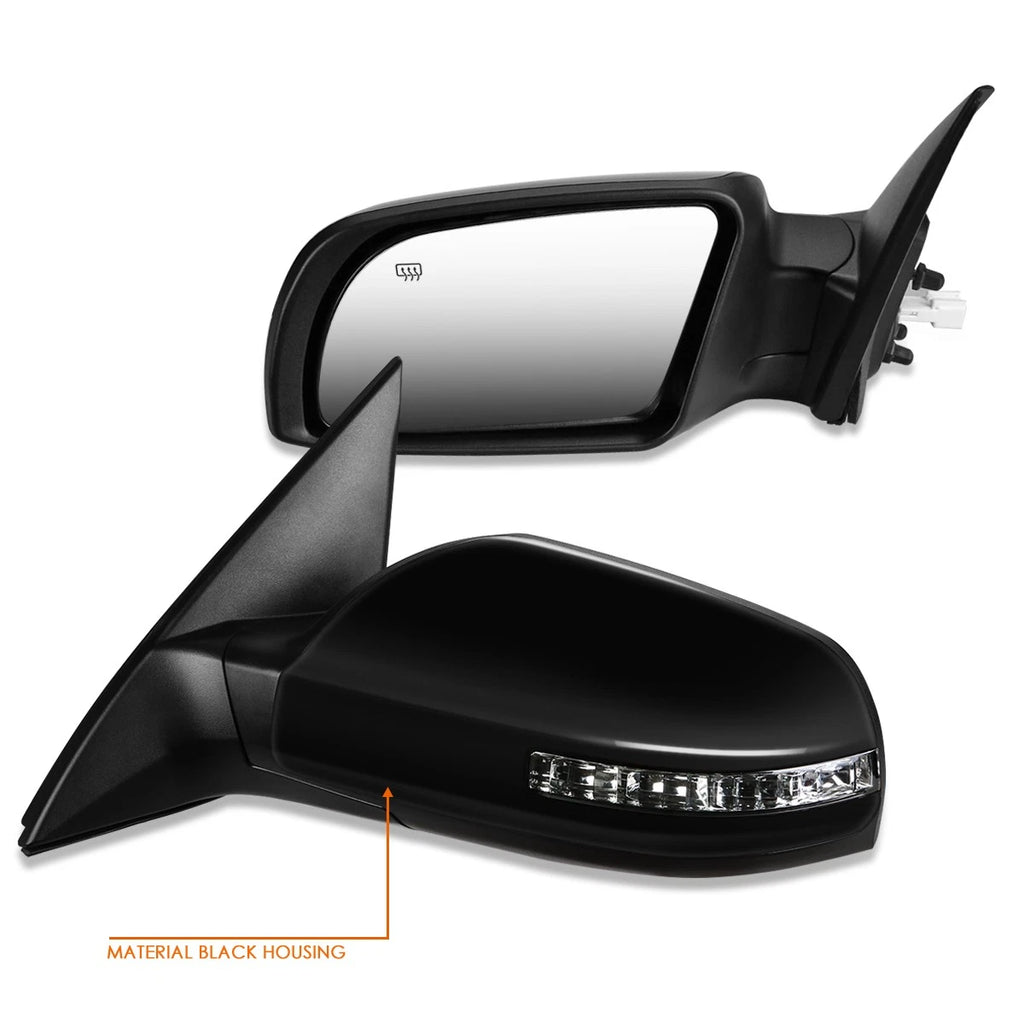 Power Heated Turn Signal Side View Mirror for Nissan Altima Sedan (2007–2012)