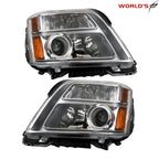 Projector Headlights for GMC Terrain (2010–2015) Chrome Headlamp Pair