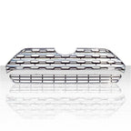 2pc Grille Insert for 2019-2021 Toyota RAV4 - Chrome Plated - ARFG268