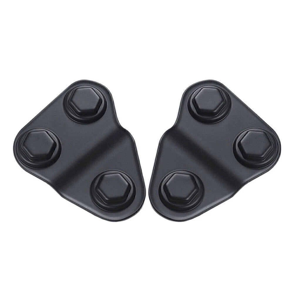 2X Door Screw Protector Cover Trim for Jeep Wrangler JL JLU JT (2018–2021)