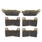 Set of 4 Brake Disc Pads for Honda VFR800F ABS (2014–2018) CB1000R Non ABS