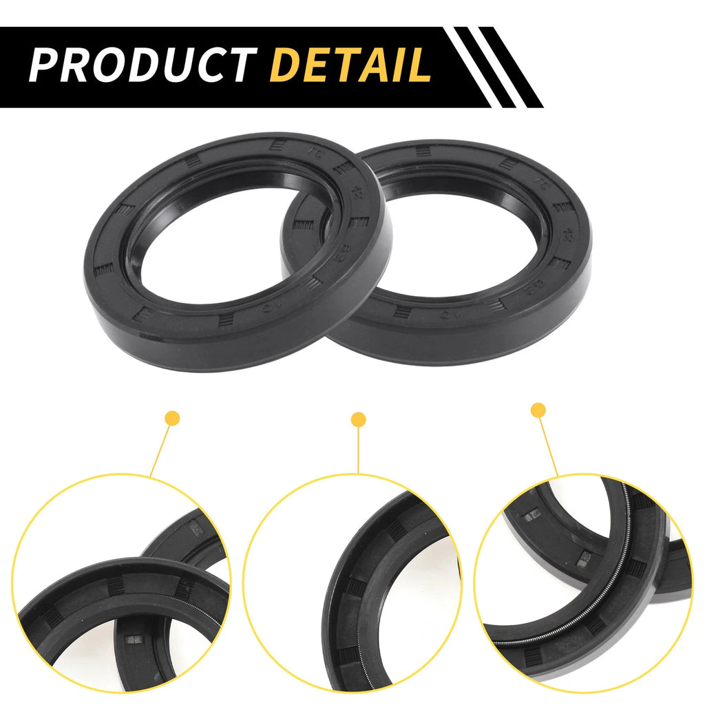 Set of 5 Oil Seal Rotary Shaft Seal NBR Rubber 42x62x10mm