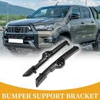 Set of 2 Front Bumper Support Brackets for Toyota Hilux (2005–2009)