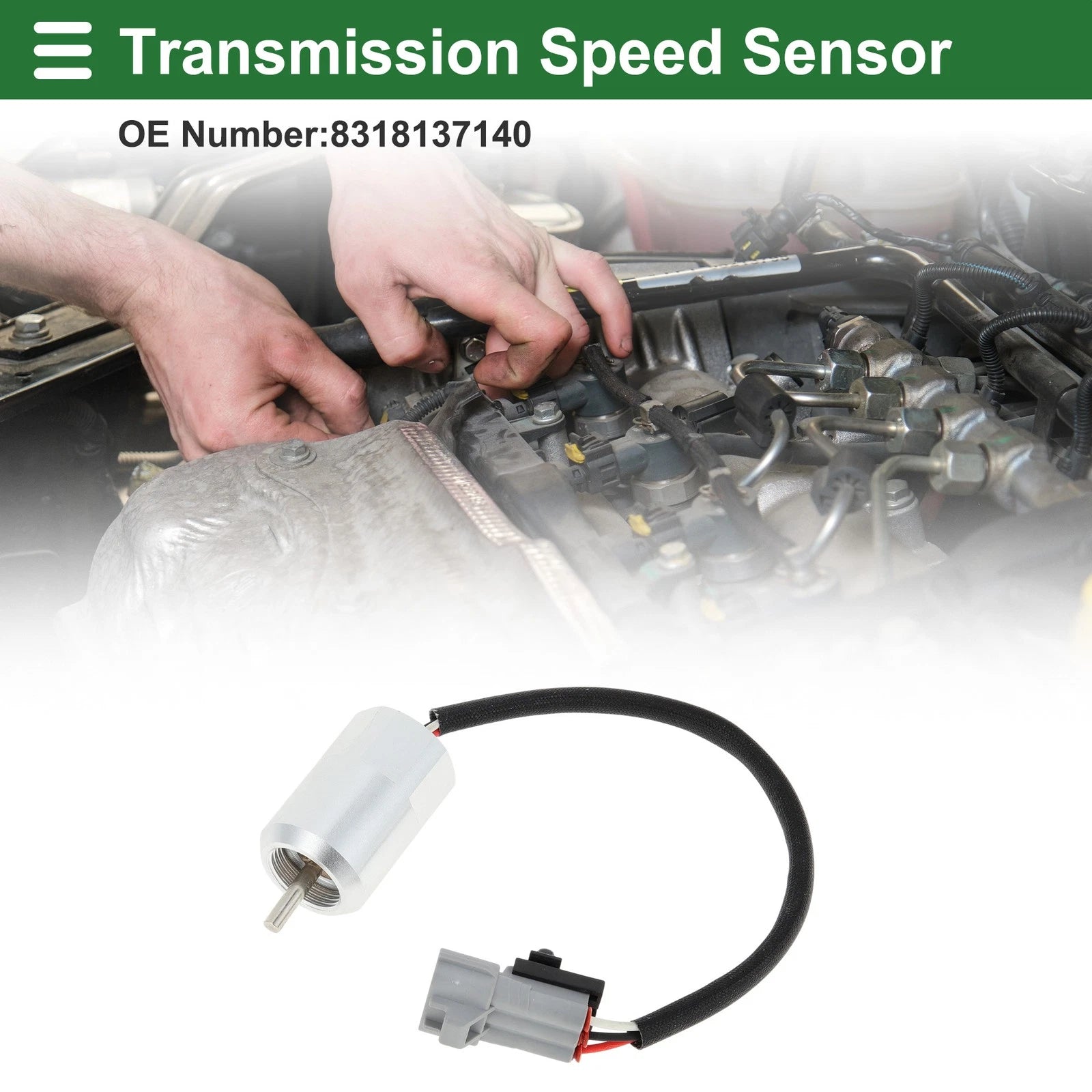1 Pc Transmission Speed Sensor No.8318137140 for Toyota Dyna Bus (2001–2024)