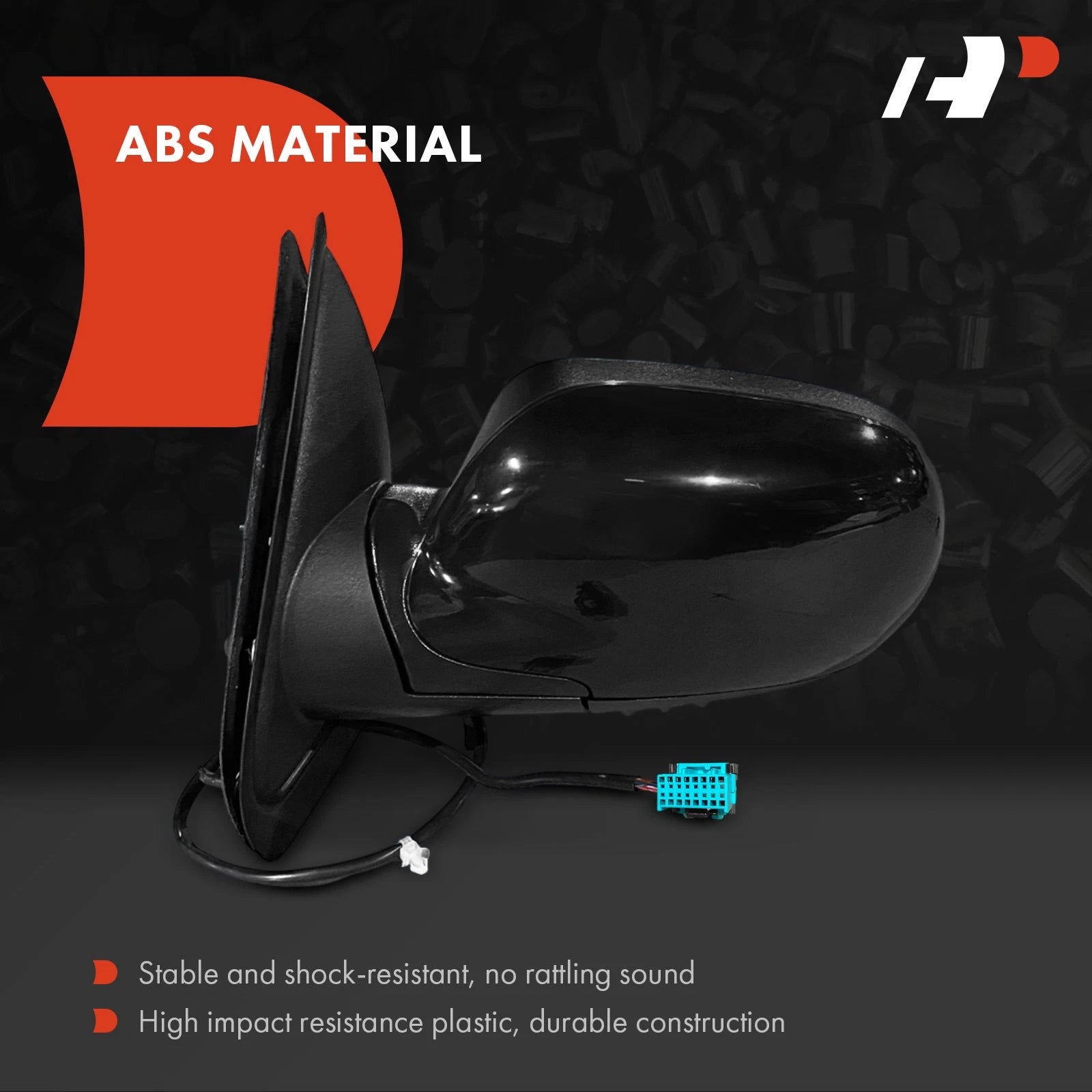 Power Mirror Pair with Power Fold Heated for Chevrolet Trailblazer (2006–2009)