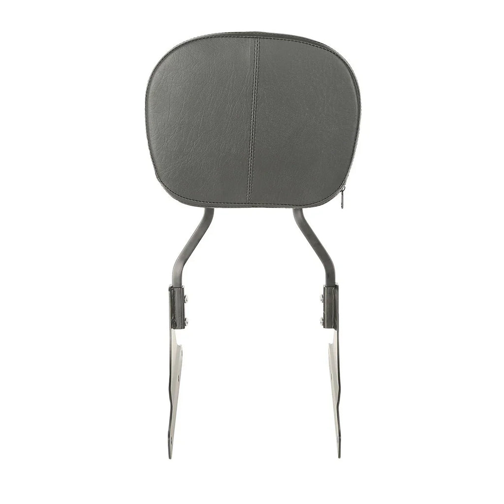 Black Low Backrest Sissy Bar for Harley Softail Custom FXSTC Fat Boy (2000-2017)