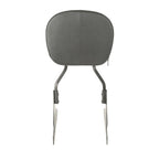 Black Low Backrest Sissy Bar for Harley Softail Custom FXSTC Fat Boy (2000-2017)