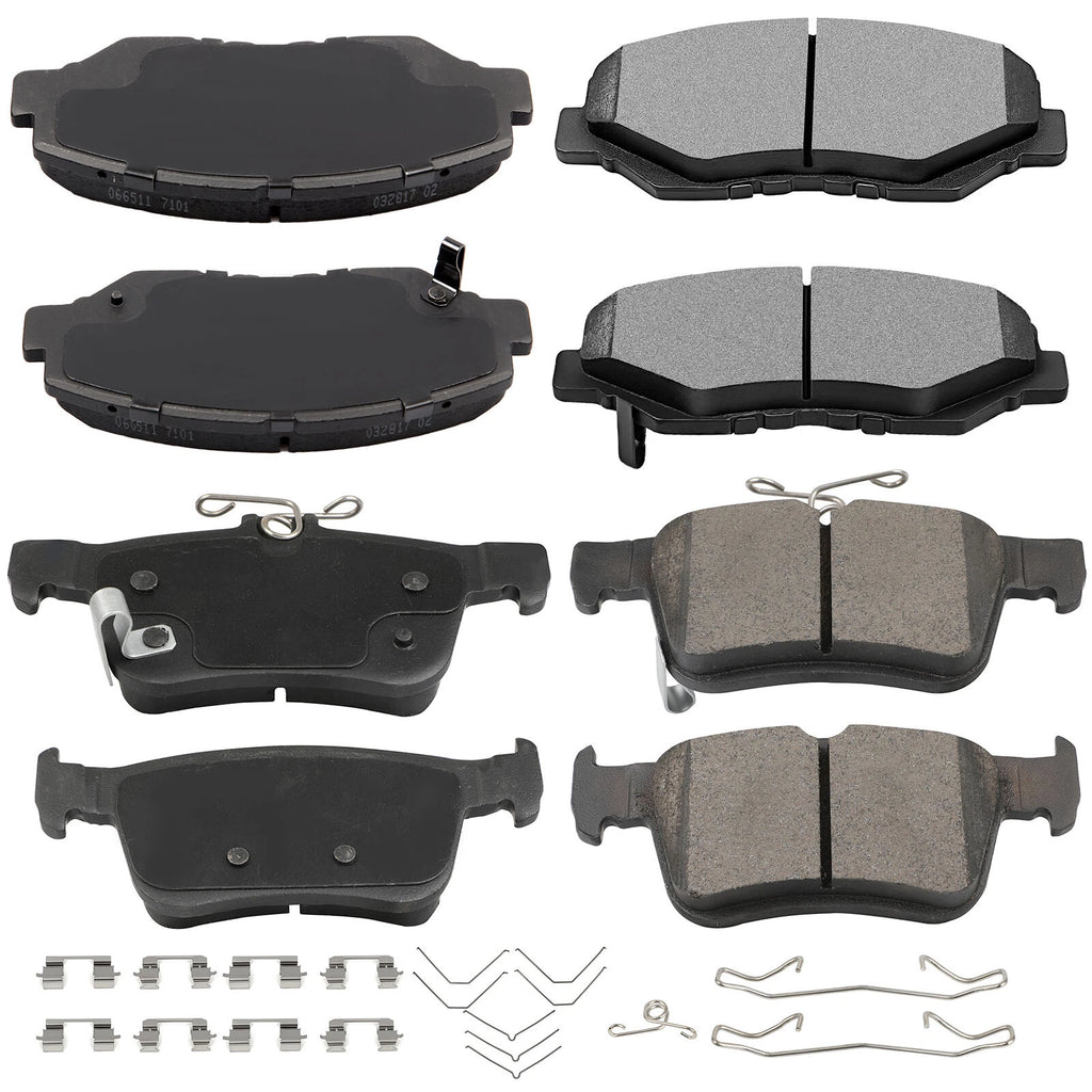 Ceramic Brake Pads for Honda Civic EX-L 1.5L Hatchback (2017–2018)