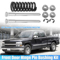 Set of 4 Door Hinge Pin and Spring with Bushing Repair Kit  