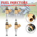 Set of 4 Fuel Injectors 49033-0034 297500-0640 2C0-13761-00-00 for Yamaha YZF R6 R1 (2000–2023)