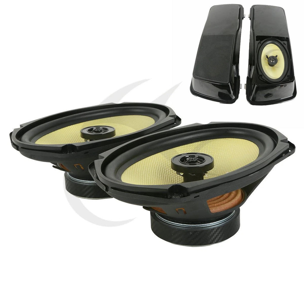 6" x 9" Motorcycle Speakers for Harley Touring FLHT FLHR (1994–2023)
