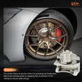 Front Pair Brake Calipers for Buick Rendezvous (2002–2007) w/ Bracket