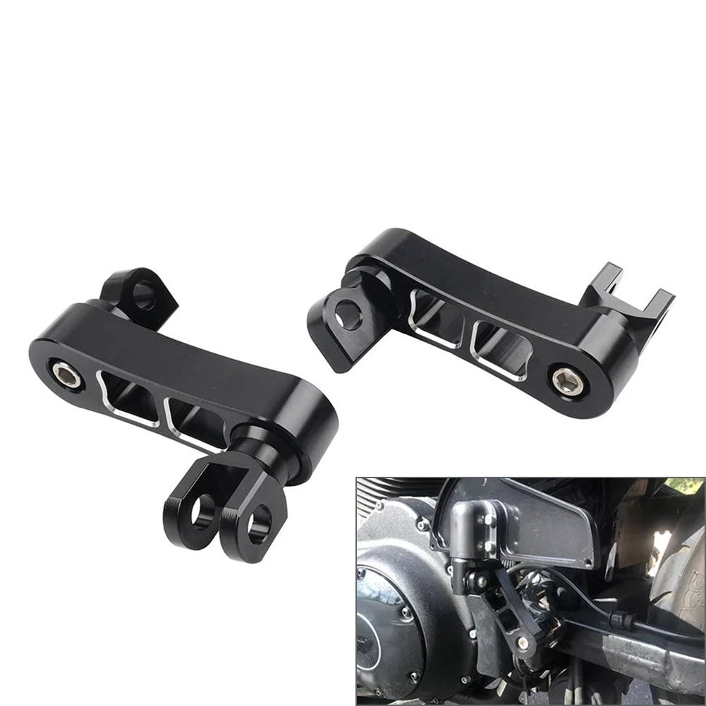 Foot Peg Mount Extensions for Harley Sportster XL883 XL1200 Softail Dyna Touring (2004–2023)