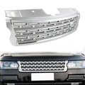 Silver Front Bumper Upper Grille for Land Rover Range Rover (2013-2017)
