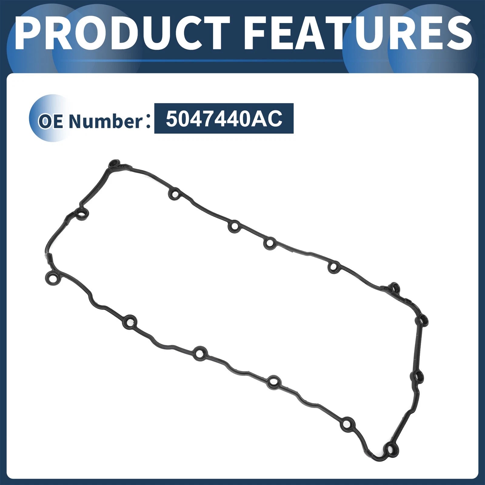 Valve Cover Gasket No. 5047440AC for Chrysler 200 (2015–2017)