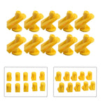 10PCS Undertray Shield Clips for Smart Fortwo 450 451 (1998–2007)