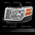 Driver Left Chrome Housing Amber Corner Headlight for Ford Flex (2009–2012)