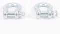 Pack of 2 Bow Shackle 1" D-Ring WLL 8.5 Tons 18700 lbs Heavy Duty