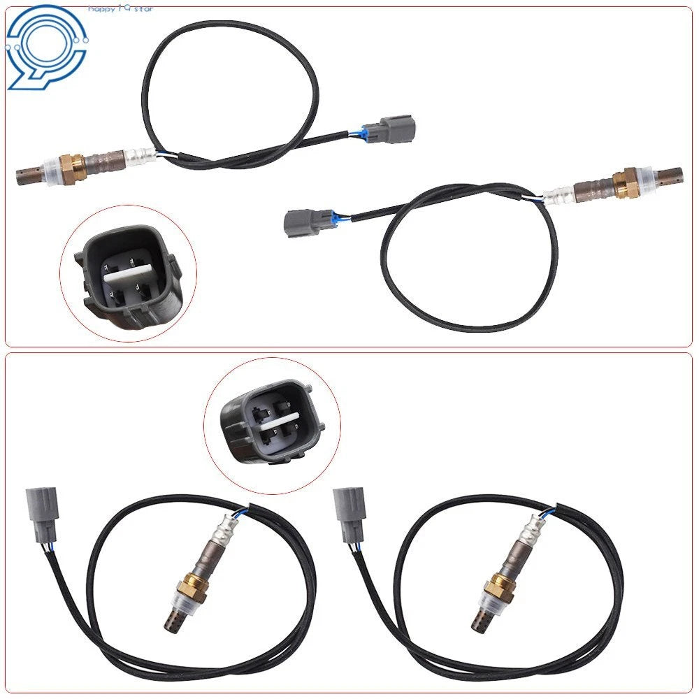 Set of 4 Air Fuel Ratio Oxygen Sensors O2 for Toyota RAV4 (2001–2003)